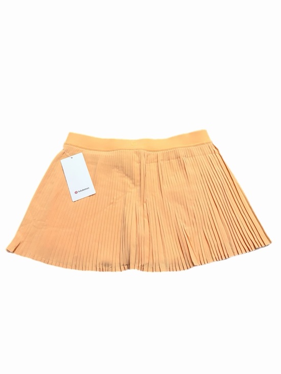 lululemon athletica Dresses & Skirts - NWT Lululemon Varsity Pleated High-Rise Tennis Skirt 15” (Rock Melon) Size 12